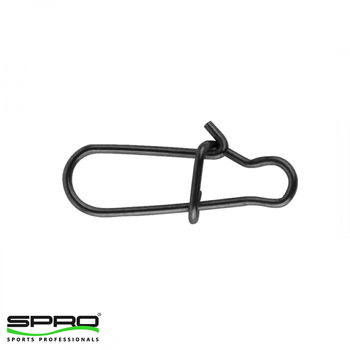 SPRO Matte Black Easy Snap Fırdöndü #0