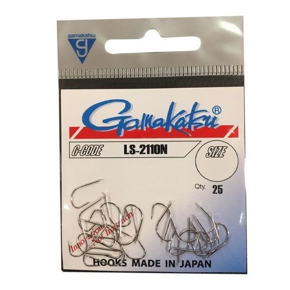 T.GAMAKATSU Hook LS-2110N (Nikel) #10