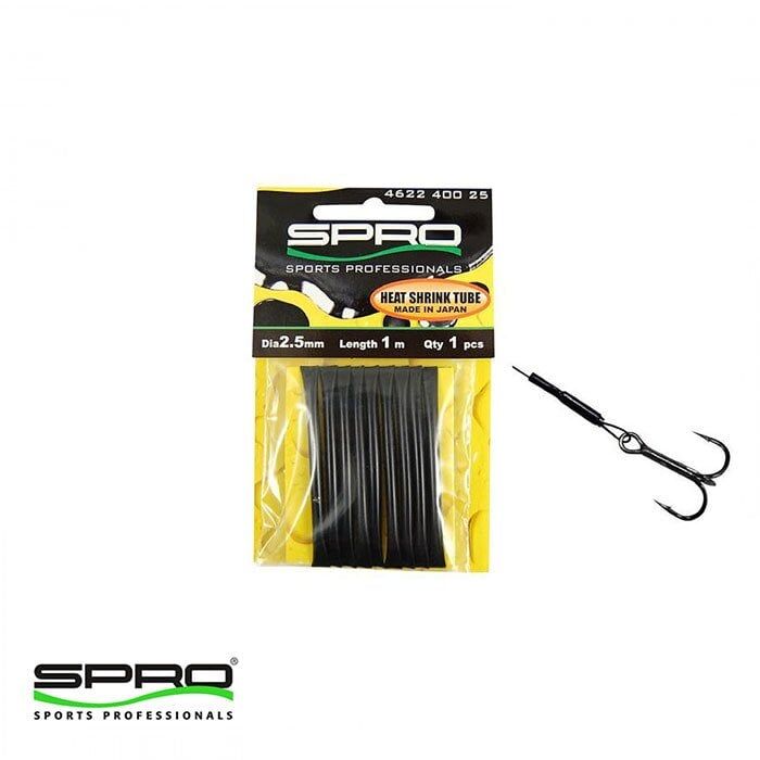T.D. SPRO Heat Shrink Tube BK 1M 2.0MM Düğüm Koruyucu