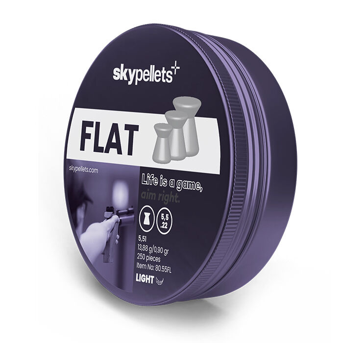 SKYPELLETS Flat Light 5,5mm 13,88 Gr H.  Saçma 250