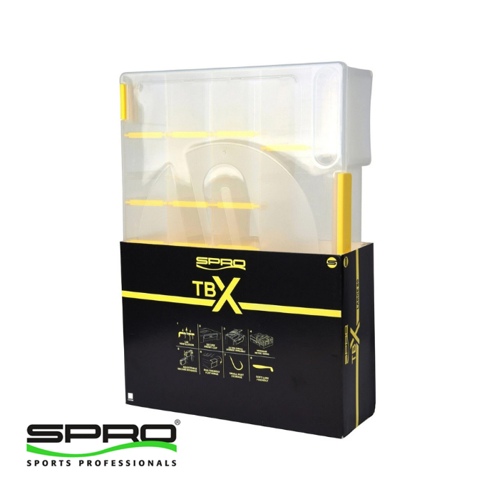 SPRO Tbx25M Şeffaf 25x17,5x2,5CM Yem Kutusu