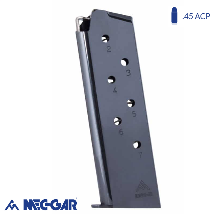 MEC-GAR COLT 1911 .45 ACP 7 RD HT Blue  Şarjör