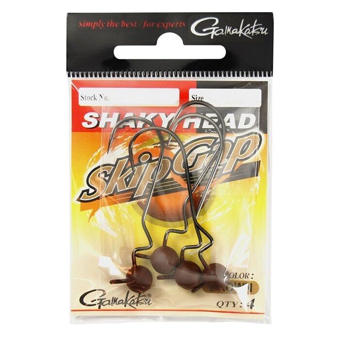 PREDA GAMA SkipGapSHAKY-H 4/0-5,2g(3/16 oz) Kahve 1/4