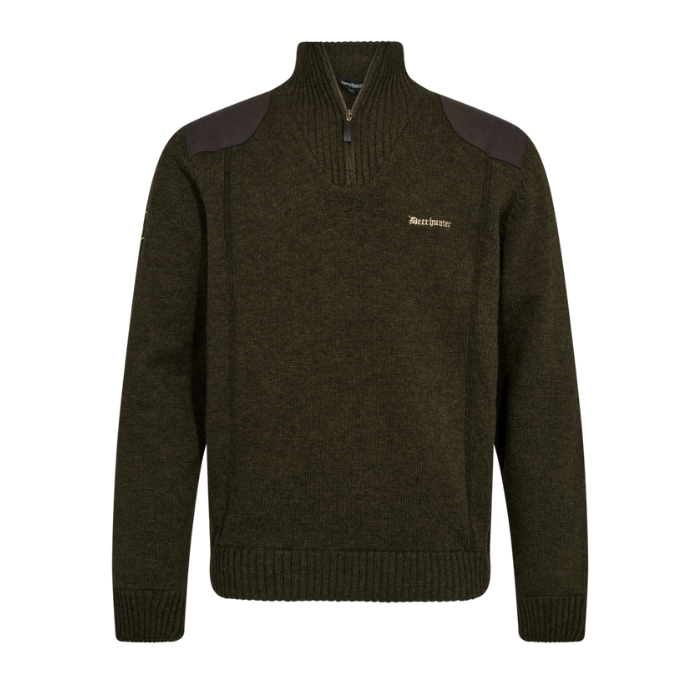 DEERHUNTER Finley Yarım Fermuarlı Kazak 2XL