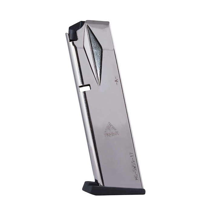 MEC-GAR S&W 5906 17 Rd Beyaz Tabanca Şarjörü