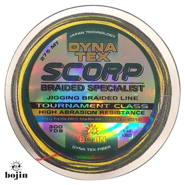 T. DFT Bojin Scorp Jigging Braided Line 0.60mm