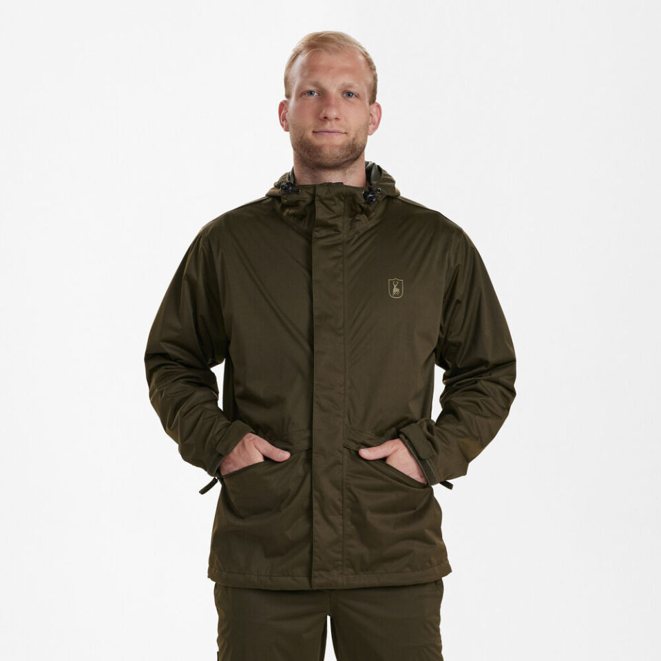 DEERHUNTER Thunder Yeşil Yağmur Montu XL