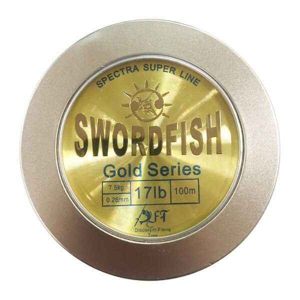 T. DFT Bojin G.Swordfish Metal Kutu Misina 100 m - 0.26 mm
