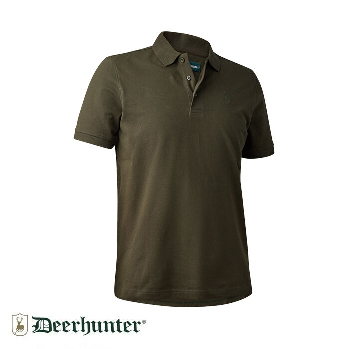 DEERHUNTER Polo Yaka K.Kollu Yeşil Tişört M
