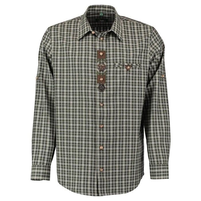 T. OS-Trachten Kareli Erkek Regular Fit Gömlek 45/46