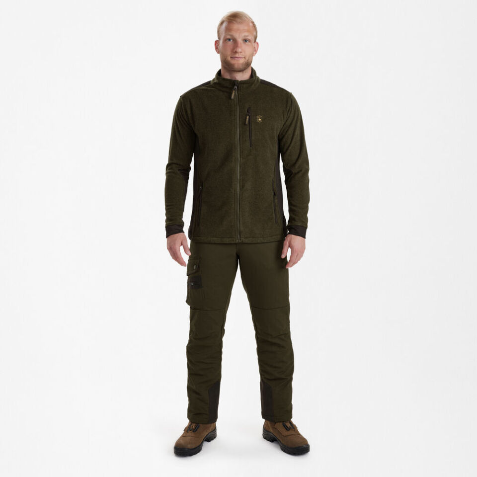 DEERHUNTER Muflon Zip-İn 376 Yeşil Polar Mont 48