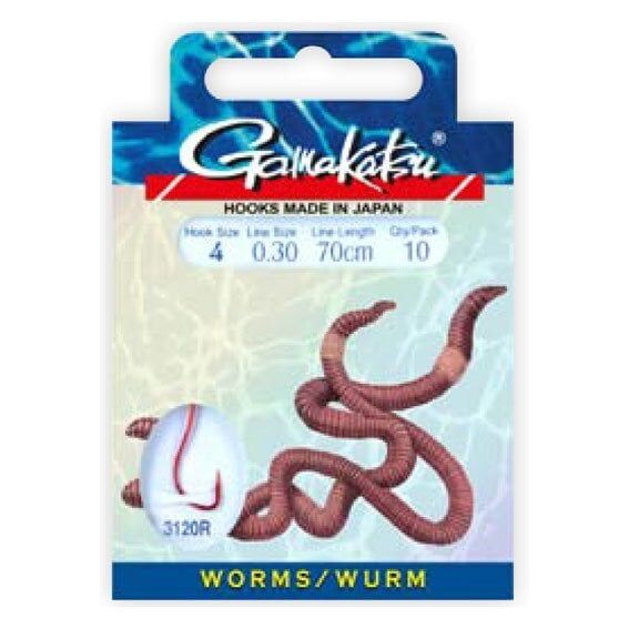 T.D. GAMAKATSU BKS-3120R Worm İğne Takımı 70 cm #4