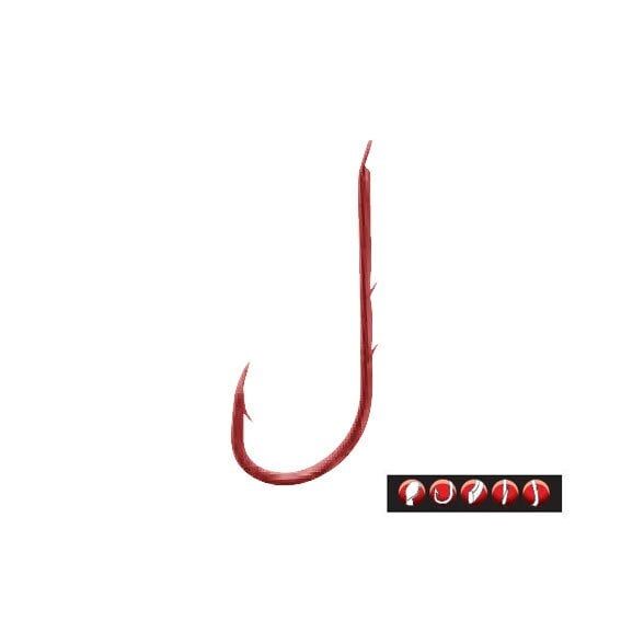 T.D. GAMAKATSU BKS-5260 Red Worm İğne Takımı 45 cm #10