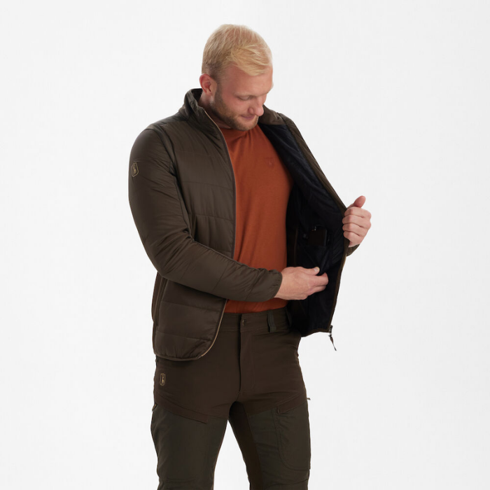 DEERHUNTER Heat Padded Kahverengi Mont 2XL
