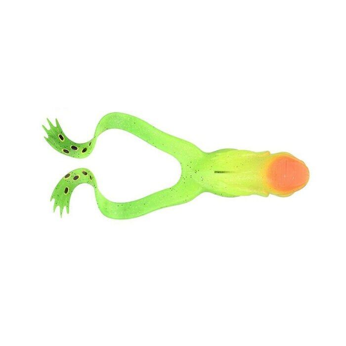 SPRO Iris The Frog 10Cm Silikon Yem UV Fluo Green