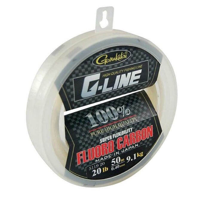 GAMA GLINE Fluorocarbon Misina 0.75mm 50m 22Kg