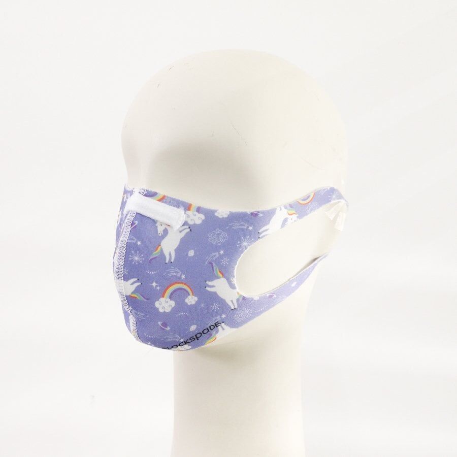 BLACKSPADE Çocuk Koruyucu Maske Unicorn Desen S1